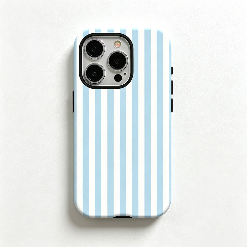 CouldNook  iPhone 17 Series 2-in-1 Candy Stripe Phone Case - Colorful Linear Cover