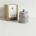 CouldNook Relief Vessel Scented Candle - Architectural And Angel Inspired Details
