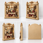 Jewelry Shop Fridge Magnet - Ornate Frame and Miniature Displays