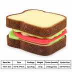 Sandwich Dishwashing Sponge with Layered Filling Details