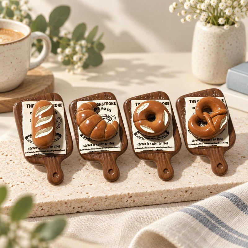 CouldNook Pretzel Pastry Magnet - Mini Serving Board Shape
