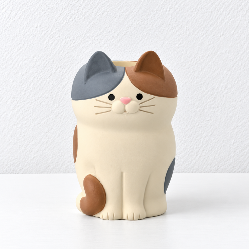 CouldNook Animal Desk Holder - Cat and Tiger Shapes for Everyday Essentials