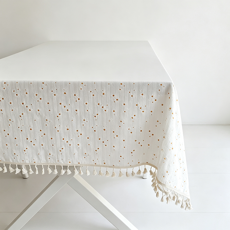 CouldNook Floral Tablecloth - Warm Dining Accent