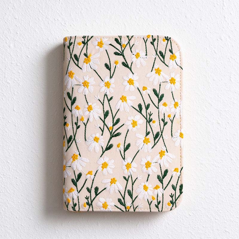 CouldNook Jewelry Organizer - Botanical Cover And Removable Pocket Pages