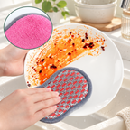 CouldNook Double Sided Dish Sponge - Curved Waist And Hanging Loop