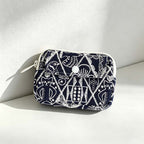 CouldNook Embroidered Double-Layer Pouch - Eight Botanical Designs Collection