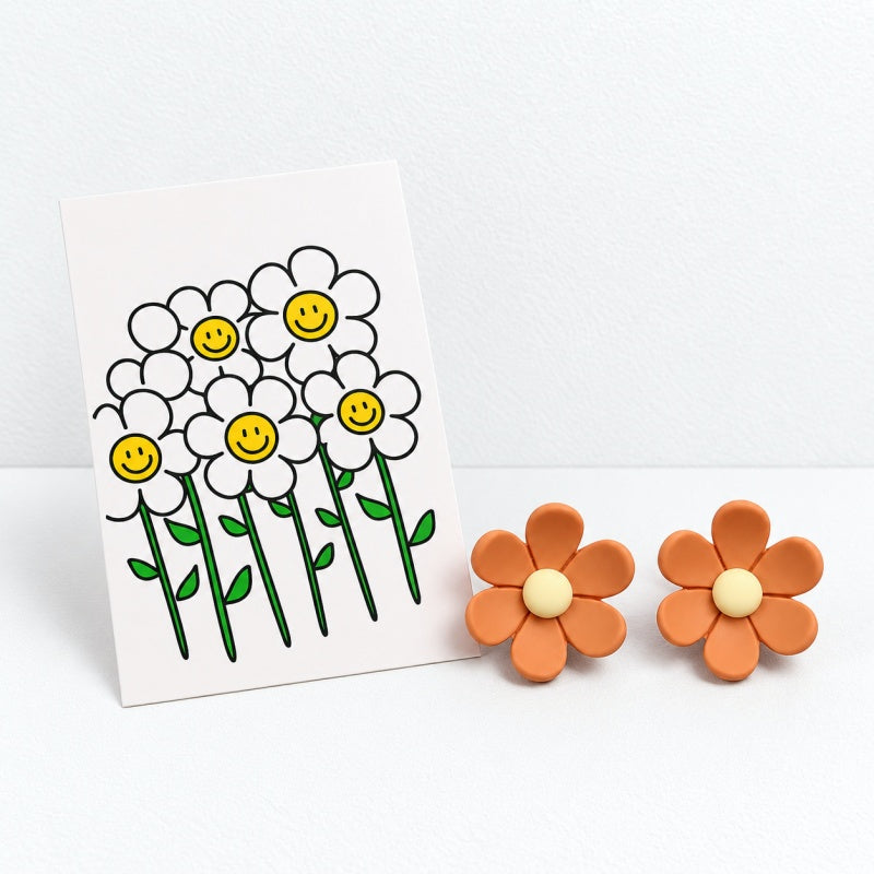 CouldNook Six Petal Flower Magnet - Ten Color Options