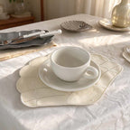CouldNook Shell Embroidered Table Mat - Coastal Shapes