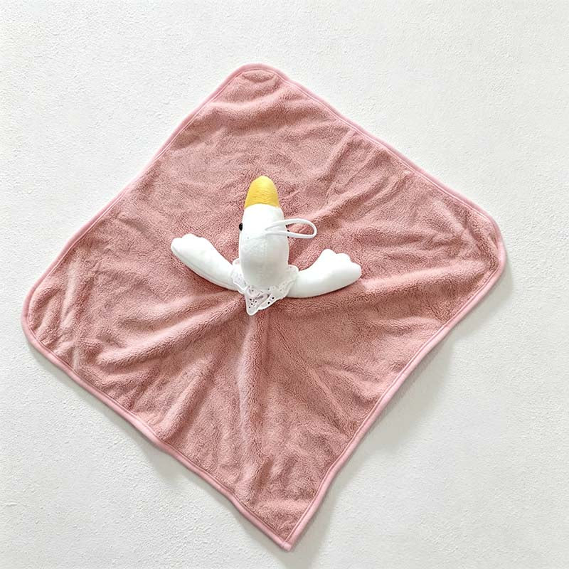 CouldNook Goose Hanging Hand Towel - Plush Character Loop