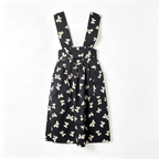 CouldNook Bow Print Crossback Apron - Graphic Kitchen Accent