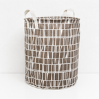 CouldNook Foldable Laundry Hamper - Tall Printed Handle Designs