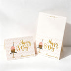 CouldNook Birthday Greeting Card - Pastel Foil Message Designs