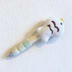 CouldNook Plush Animal Pen - Soft Character Top And Striped Grip