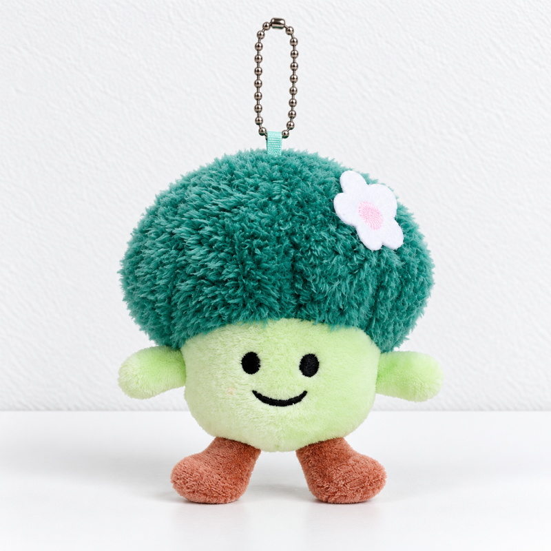 CouldNook Plush Novelty Charm - Smiling Food and Botanical Character Designs