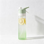 CouldNook Misting Water Bottle - Trigger Spray and Separate Drinking Opening