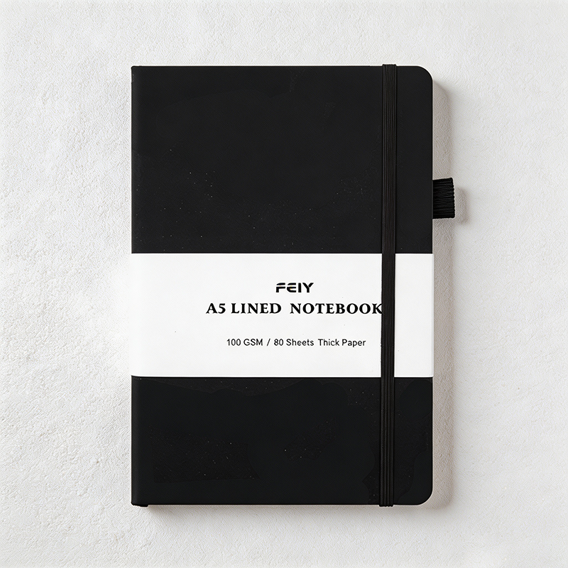 CouldNook A5 Lined Notebook - Faux Pu Notebook