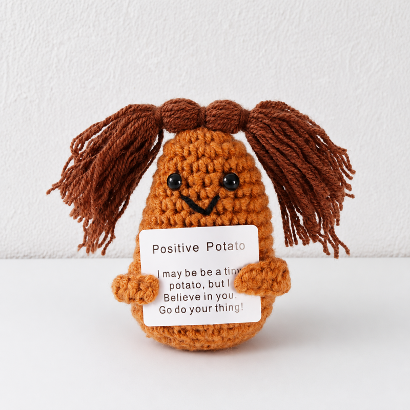 CouldNook Rounded Potato Message Figure - Assorted Seasonal Accessories