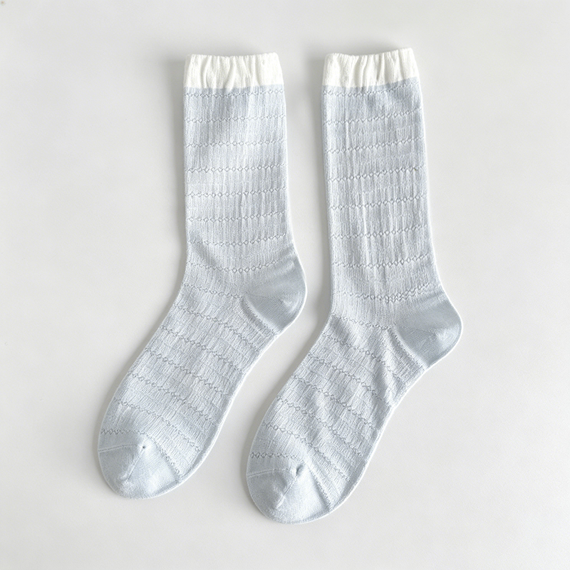 CouldNook Spring Floral Crew Socks - Cozy Wardrobe Accent