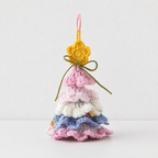 CouldNook Tiered Christmas Tree Ornament - Bell Pendant Detail