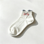 CouldNook Mixed Pattern Crew Socks - Everyday Character Accent
