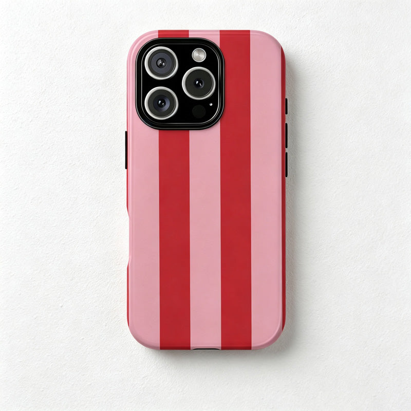 CouldNook iPhone 17 Series 2-in-1 Stripe Phone Case - Graphic Everyday Cover