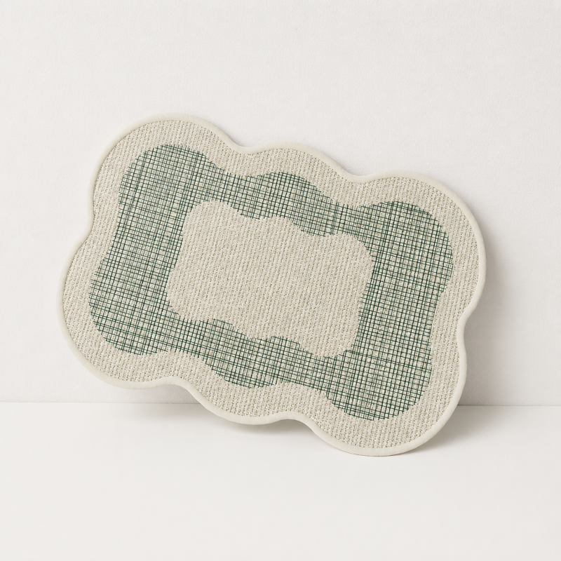 CouldNook Printed Floor Mat - Fruit and Geometric Designs