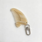 CouldNook Crescent Comb Keychain - Rounded Wide Teeth