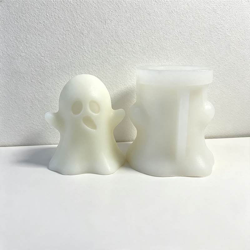 CouldNook Halloween Ghost Mold‑Silicone Candle Making Mold