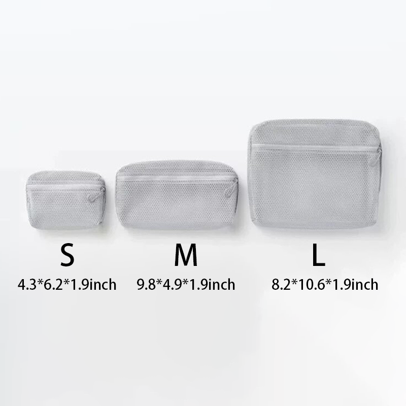 CouldNook Clear Mesh Organizer Bag - Everyday Storage Accent