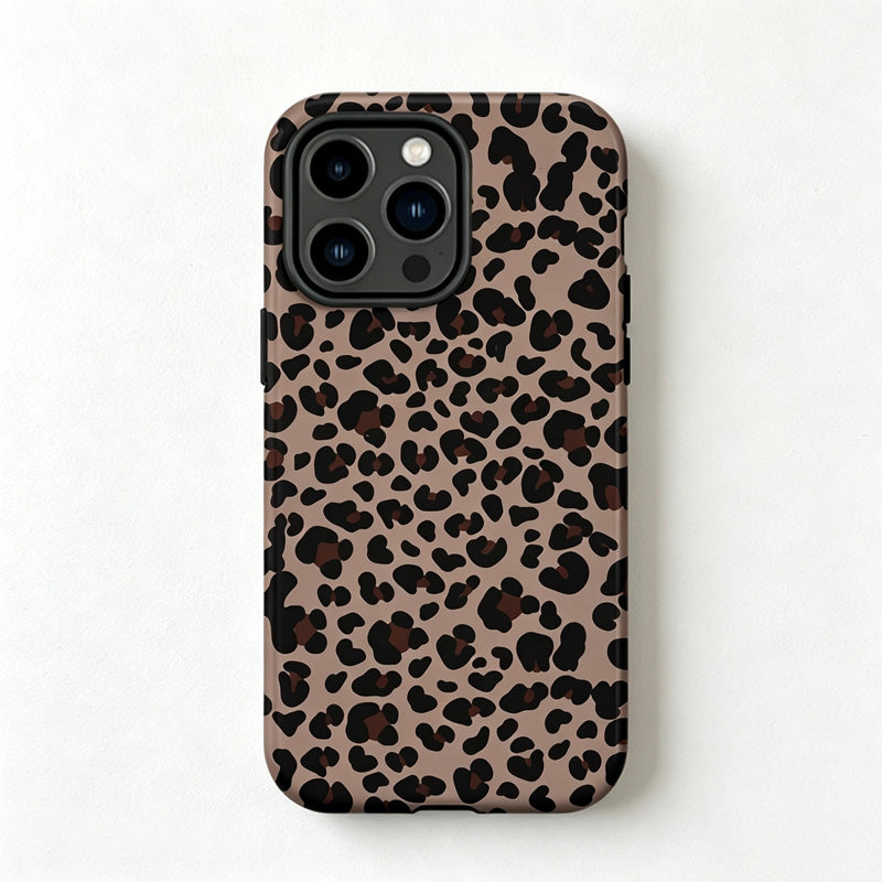 CouldNook Tonal Leopard Phone Case - Graphic Animal Print Cover