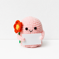 Large Pink Ghost Doll