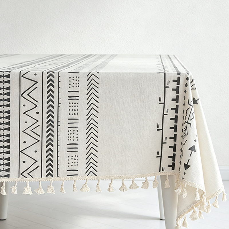 CouldNook Lace Edge Tablecloth - Warm Dining Accent