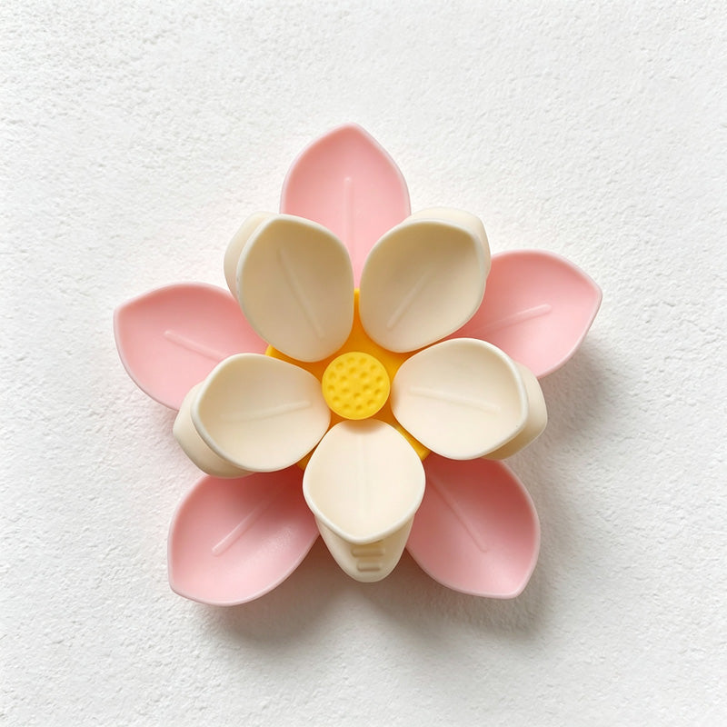 CouldNook Lotus Magnetic Bag Clip - Layered Floral Design