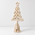 CouldNook Macrame Christmas Tree Ornament - Knotted Cord