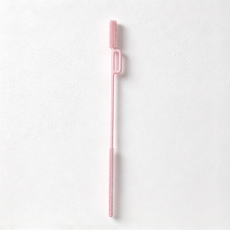 CouldNook Silicone Straw Cleaning Brush - Flexible Body And Handle Choices