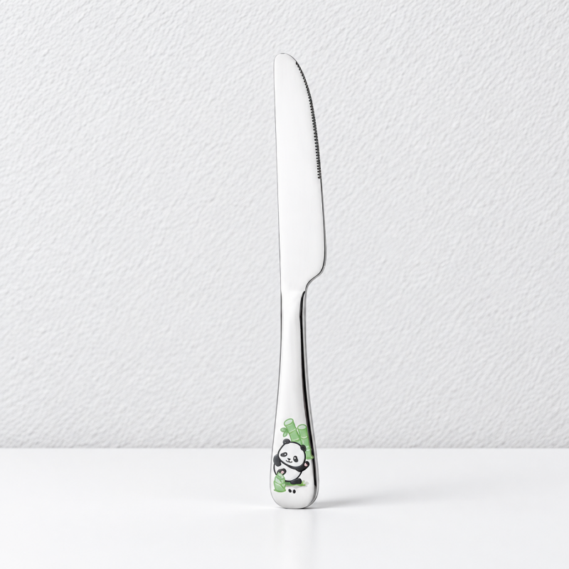 CouldNook Children Flatware - Colorful Cartoon Animal Handles Accent