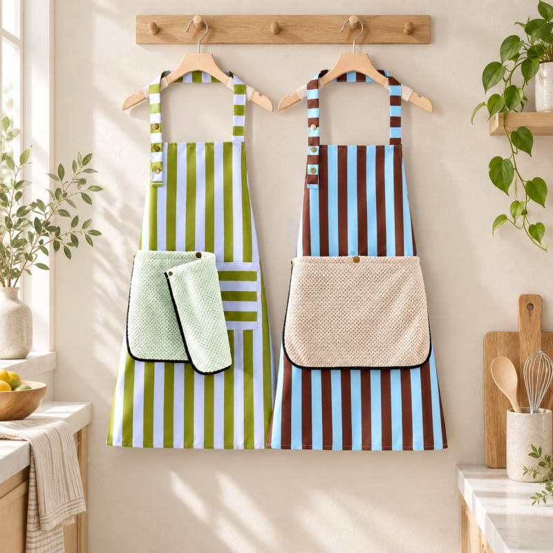 CouldNook Pocket Kitchen Apron - Softly Shaped Everyday Detail