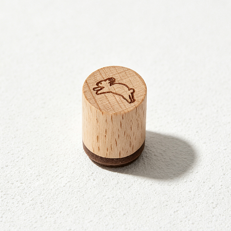 CouldNook Beech Wood Stamp - Small Forest Motifs Collection