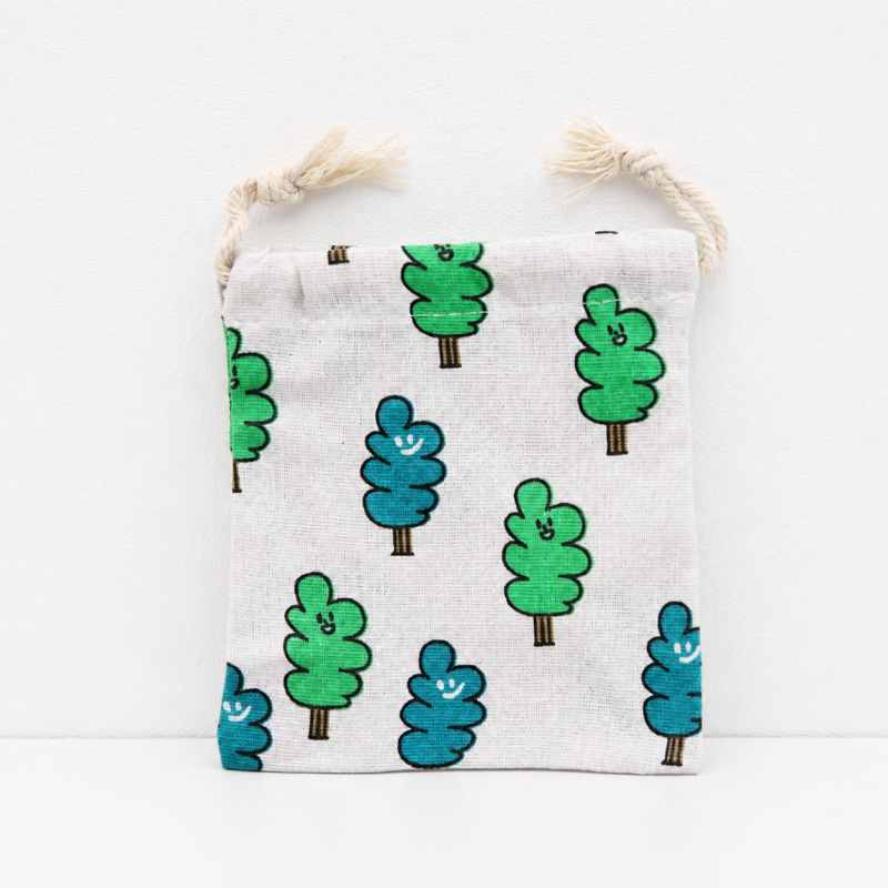 CouldNook Printed Drawstring Storage Bag - Three Size Choices