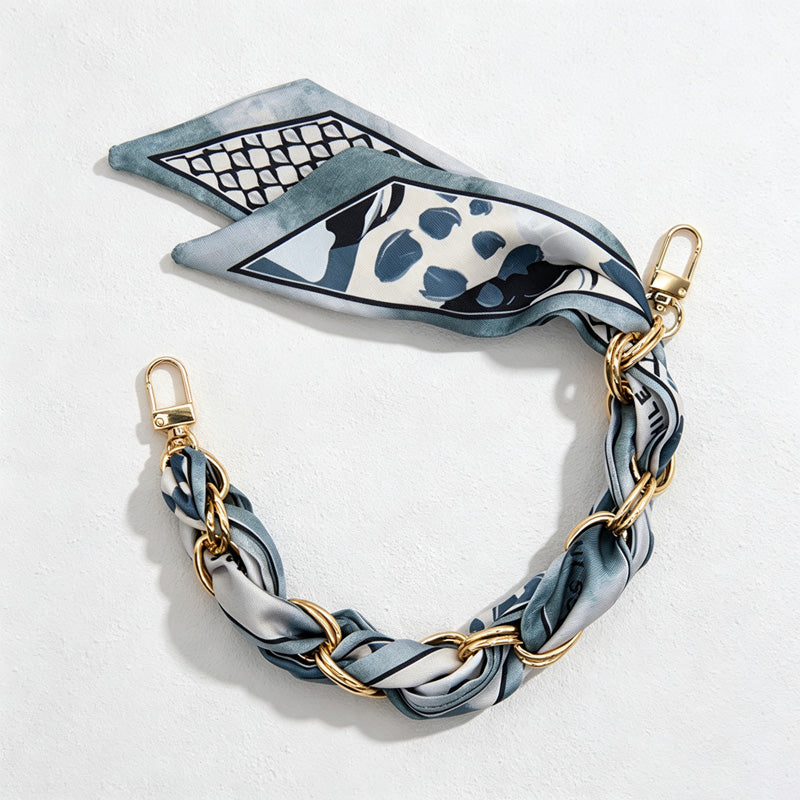 CouldNook Silke Scarf Phone Wrist Strap - Loose Braided Handle