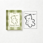 CouldNook Beech Wood Stamp - Reading Bear Designs Collection