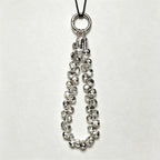 CouldNook Smoky Round Bead Phone Chain - Phone-Case Connector Hardware