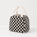 Beige‑Black Check