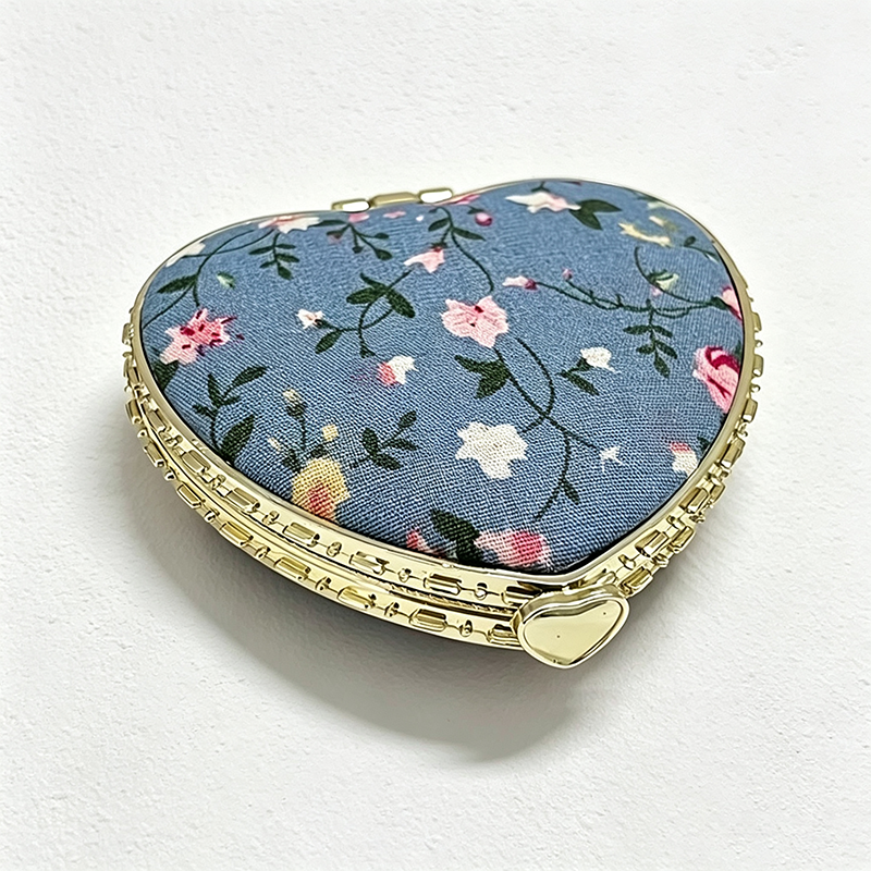 CouldNook Floral Compact Mirror - Three Double-Sided Folding Shapes