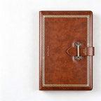 CouldNook A5 Business Notebook - Vintage Metal Clasp Collection