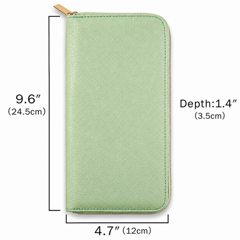 CouldNook Travel Jewelry Organizer Case - Zipper Compartments