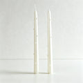Pearl Elegance Taper Candle Set - Luxury Long Stem Candles for Weddings & Events