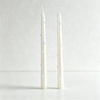 Pearl Elegance Taper Candle Set - Luxury Long Stem Candles for Weddings & Events