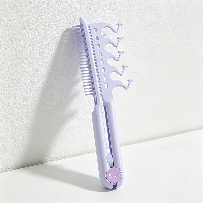 CouldNook Aesthetic Pastel Z-Parting Comb - Root Volumizing Hair Comb