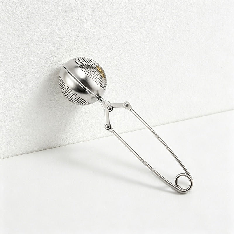 304 Stainless Steel Ball Shaped Tea Infuser Tea Accessories - Loose Leaf Tea Strainer with Handle